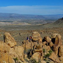Northern view from 1159 meters high Grapevine Hill
